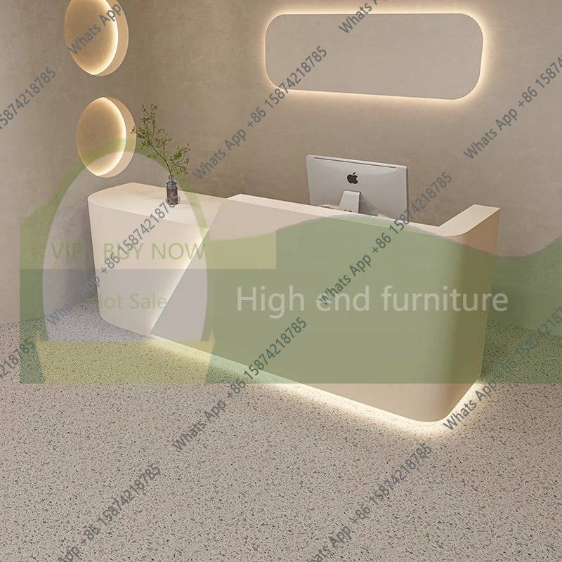 Office Furniture Logo - DC MT White Drawers Reception Desks