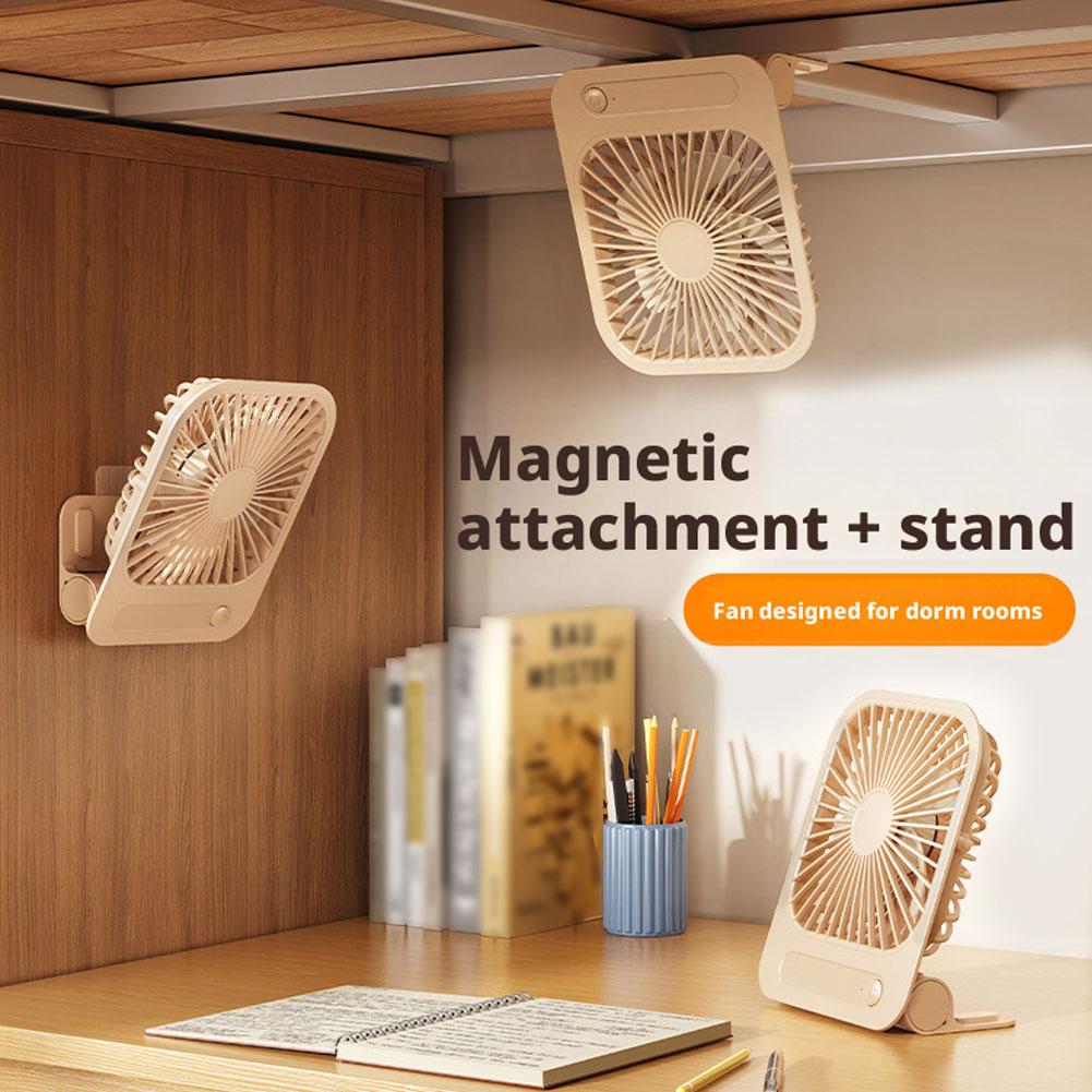 Office Furniture Layout - Ultra-thin Magnetic Cooling Fan Table Desk