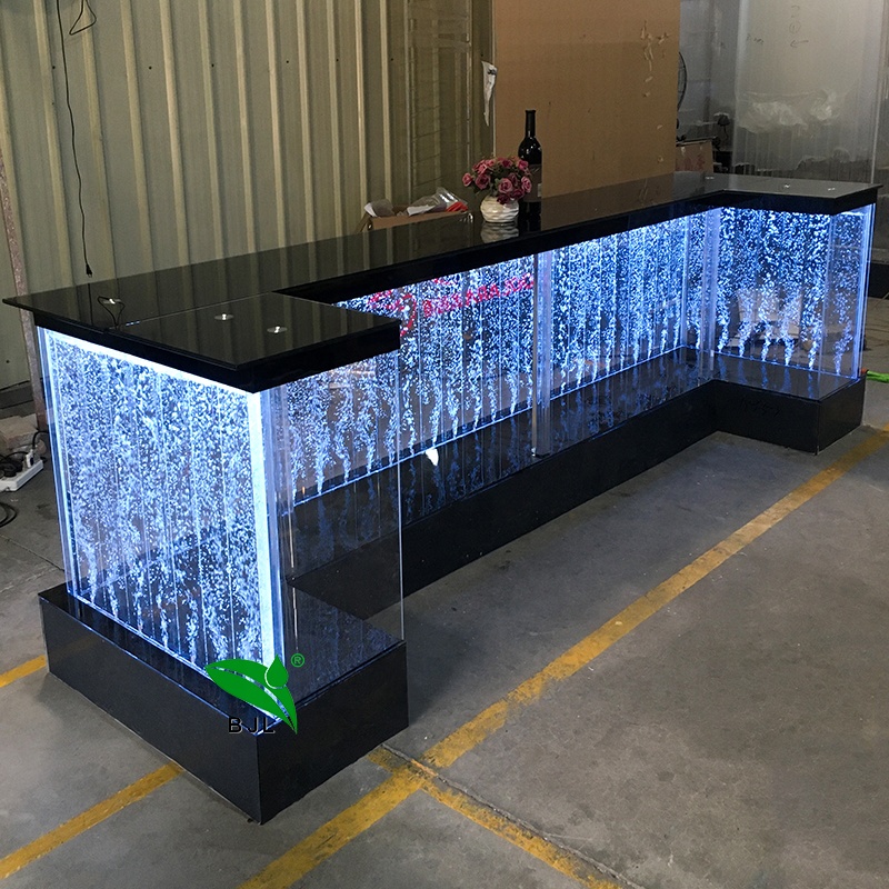 Office Furniture Logo - LED Reception Counter Cheap Price With