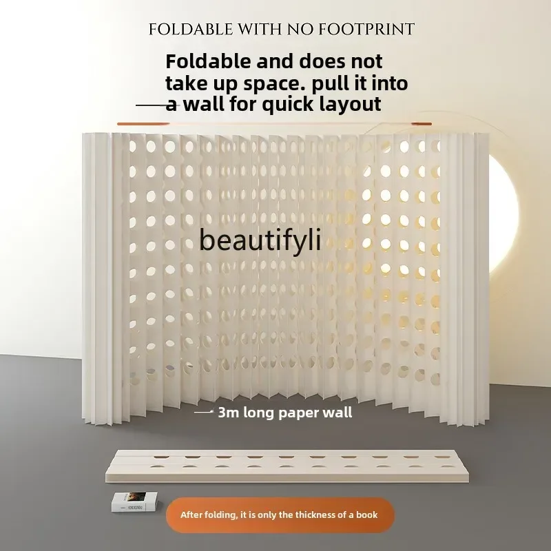 Partition Screen Divider - Paper screen partition false wall mobile