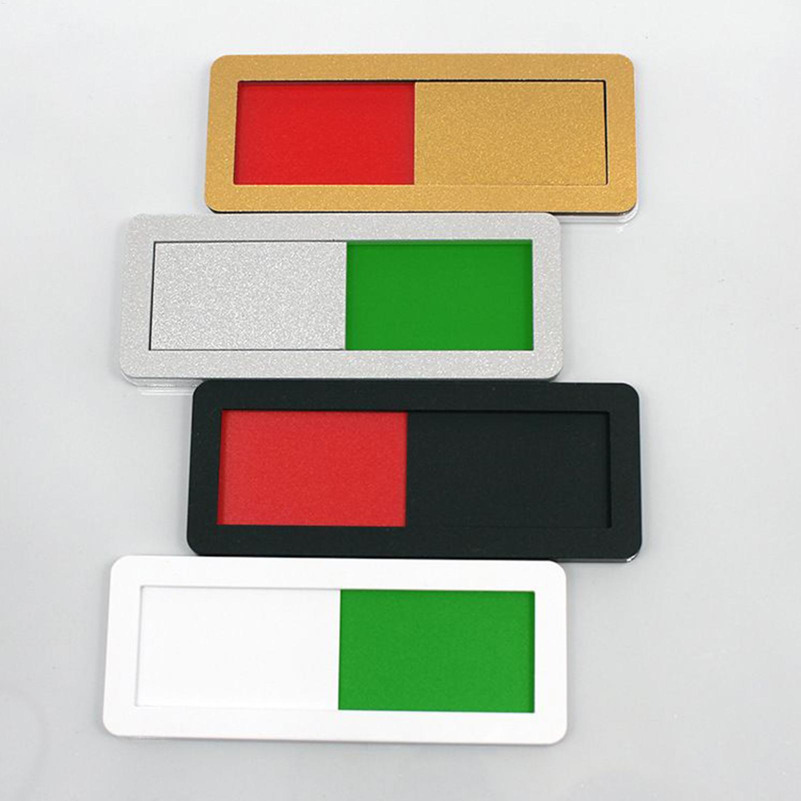Office Furniture Online - Sliding Acrylic Occupied Vacant Door Sign