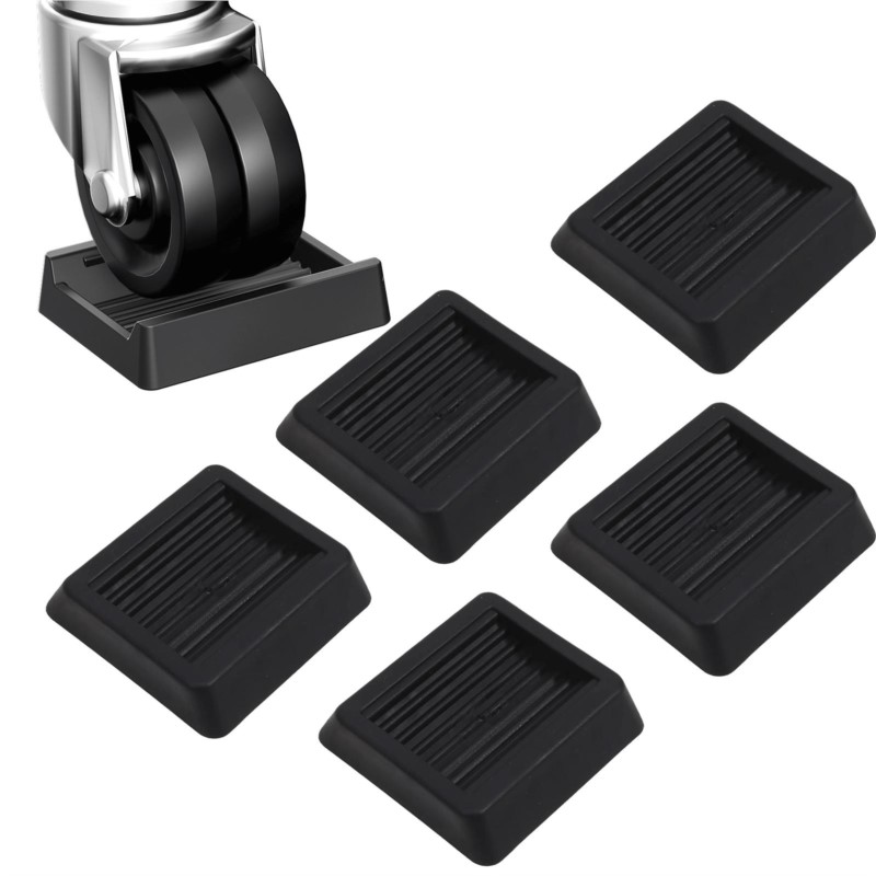 Office Furniture Warehouse - 4pcs/Set Office Chair Wheel Stopper Furniture
