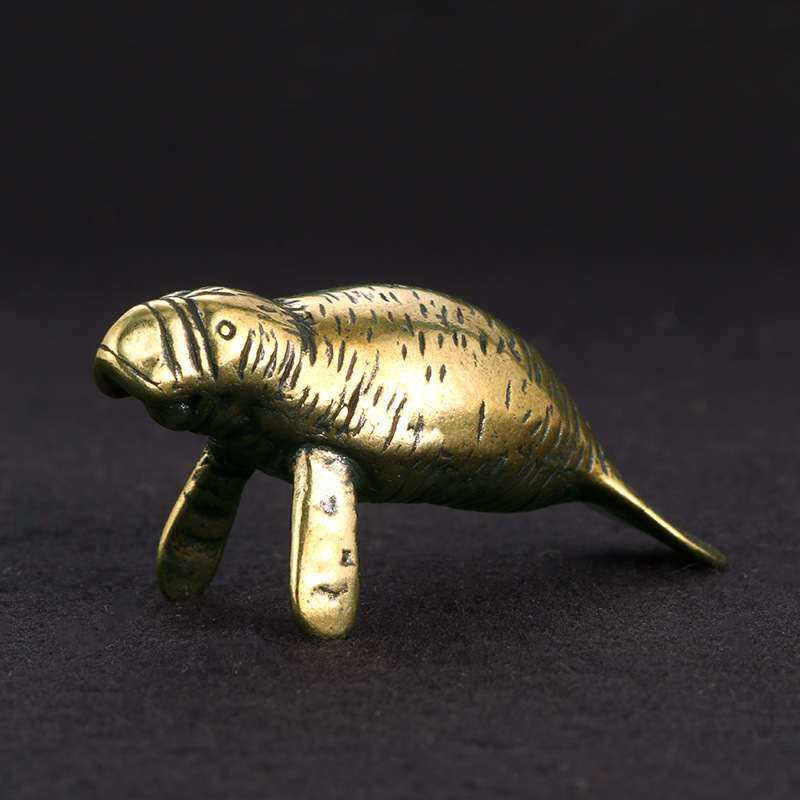 Brass Florida Manatee Decorati - Office Furniture Warehouse ulasan dan harga