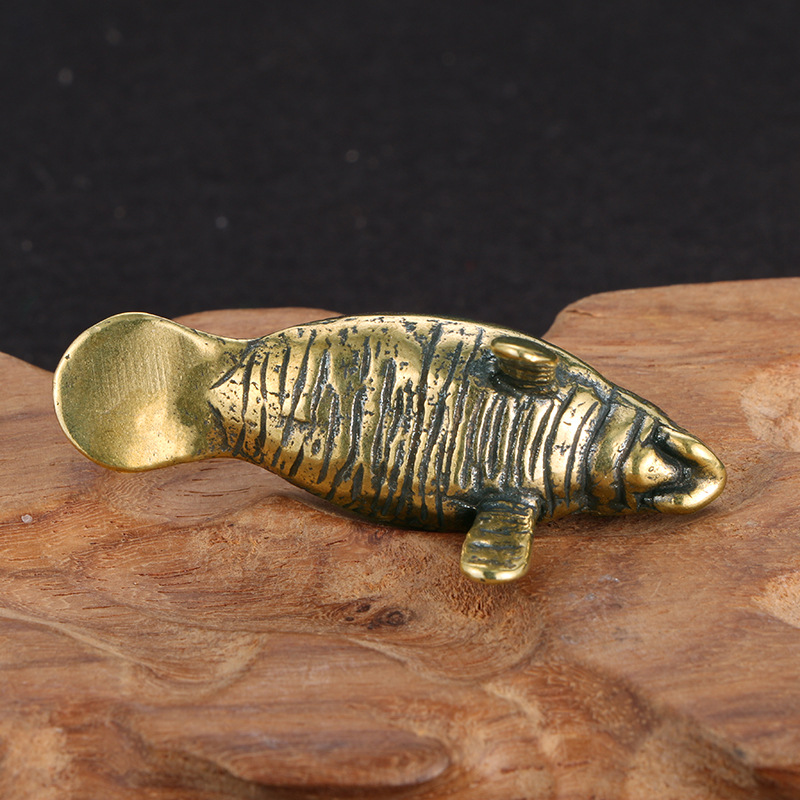 Brass Florida Manatee Decorati - Office Furniture Warehouse ulasan dan harga