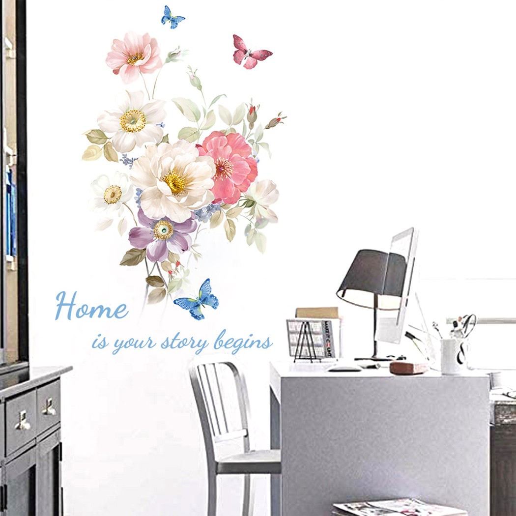 PVC Wall Sticker Room Bedroom  - Office Furniture Brands ulasan dan harga