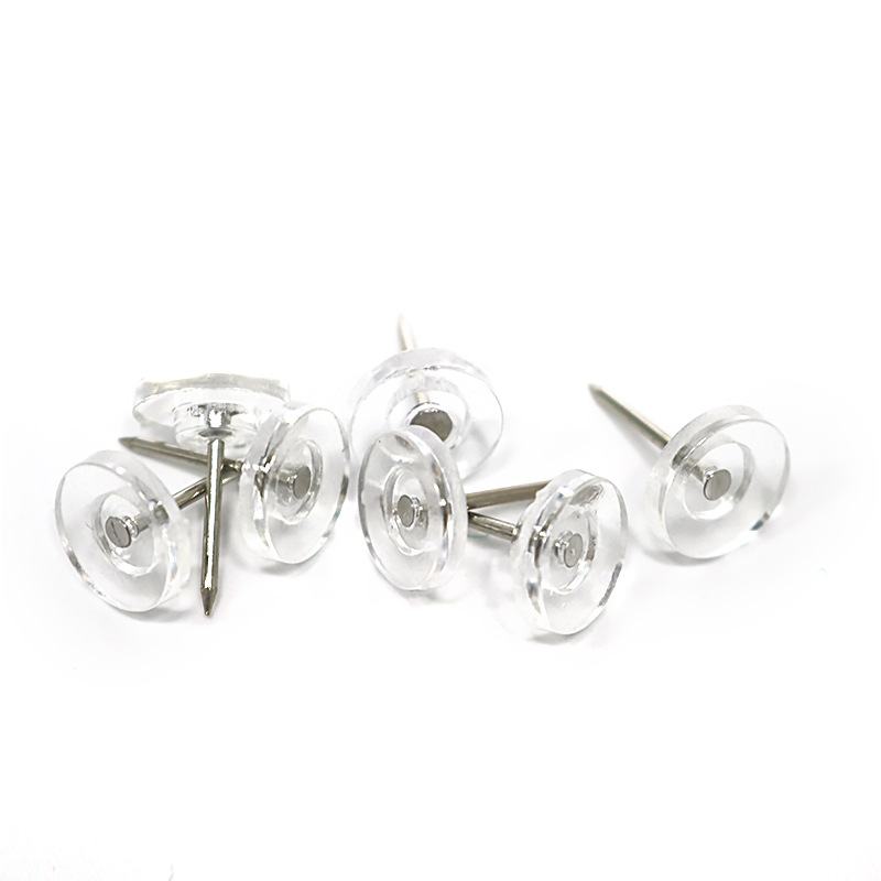 50pcs/box Plastic Clear Push P - Office Furniture Online ulasan dan harga