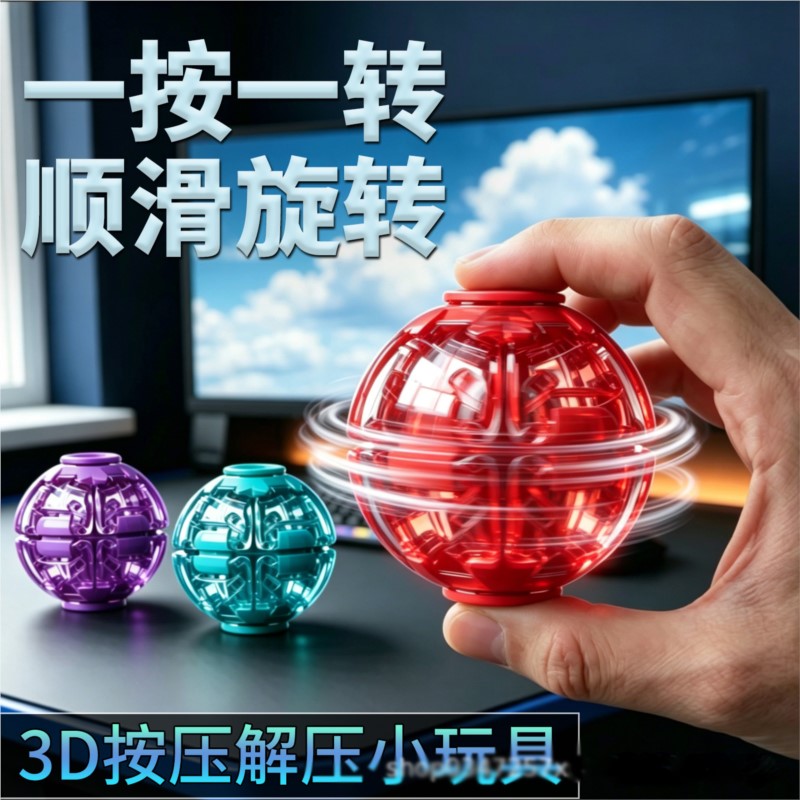 Stress Relief Ball Smooth Spin - Office Furniture Brand ulasan dan harga
