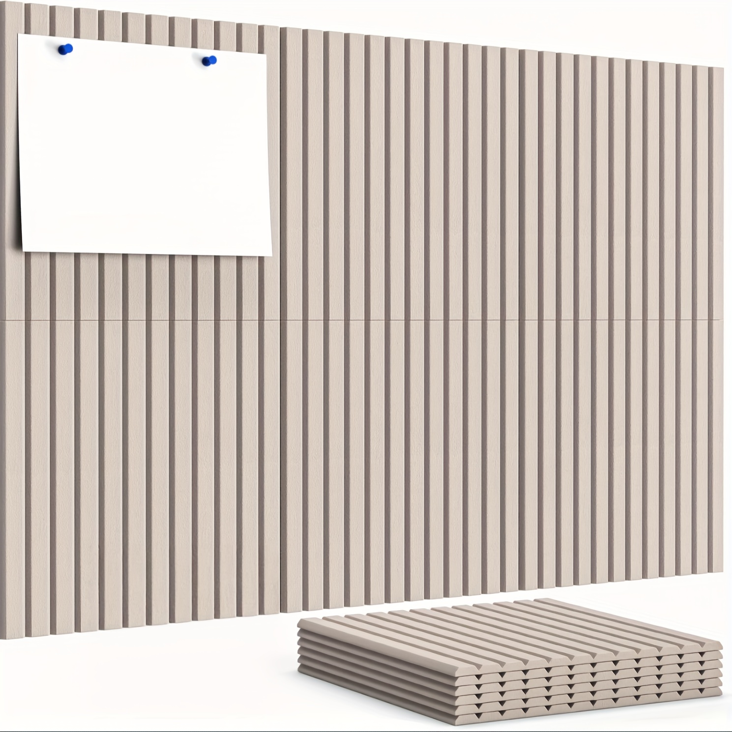 6 PCS Felt Wall Tiles, Cork Bu - Office Furniture Online ulasan dan harga