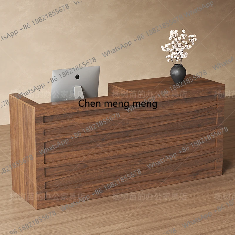 F182 Office Beauty Reception D - Office Furniture Logo ulasan dan harga
