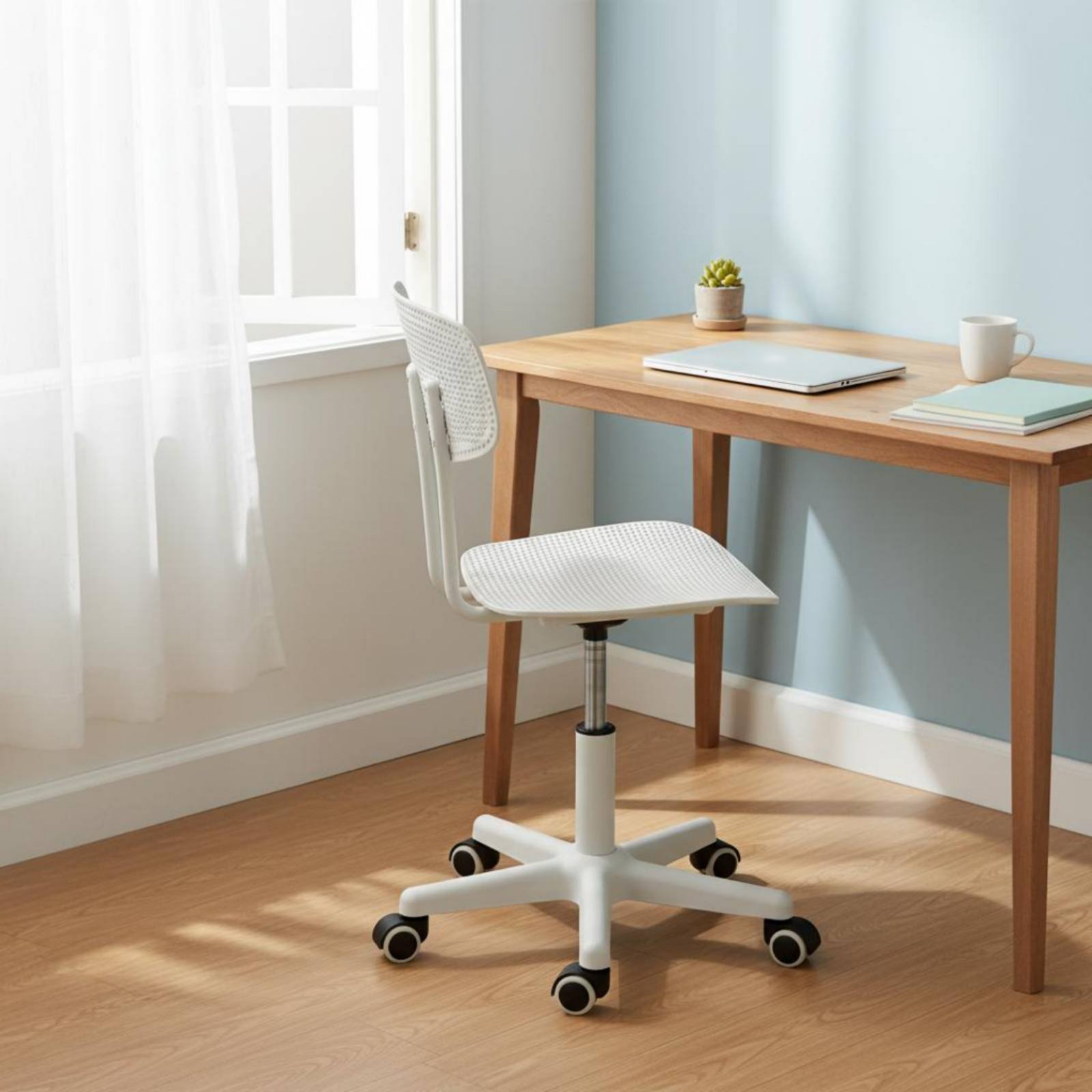 Adjustable Rolling Desk Chair  - Office Furniture And Desks ulasan dan harga