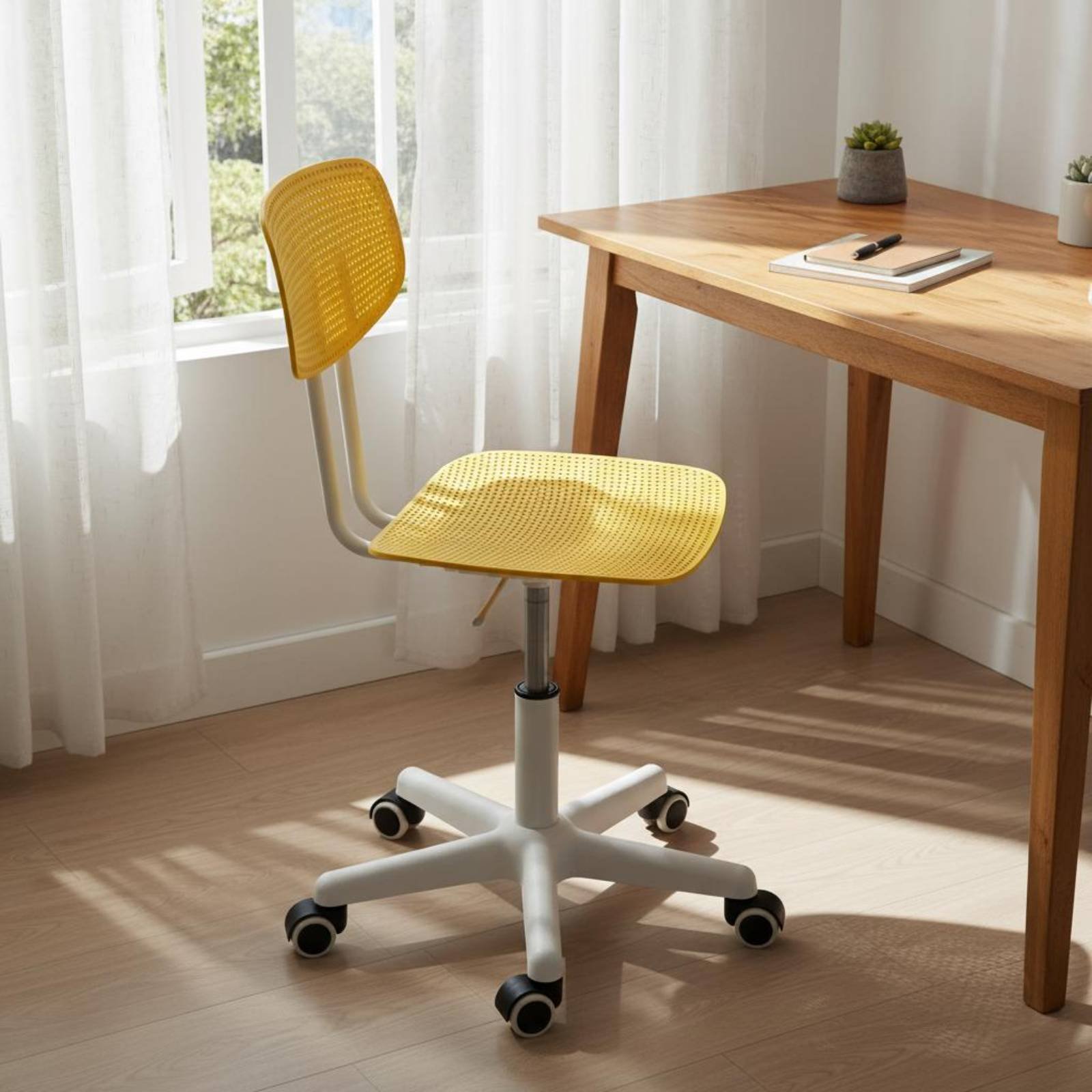 Adjustable Rolling Desk Chair  - Office Furniture And Desks ulasan dan harga