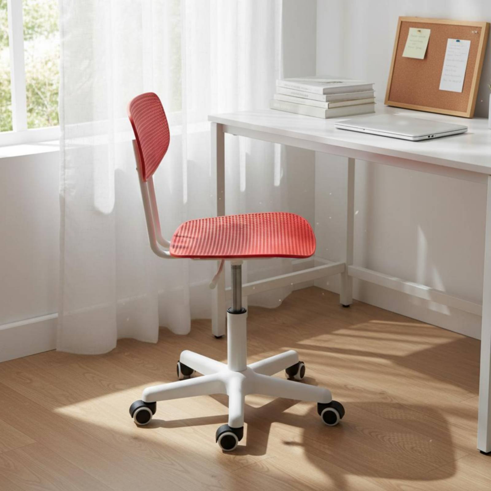 Adjustable Rolling Desk Chair  - Office Furniture And Desks ulasan dan harga