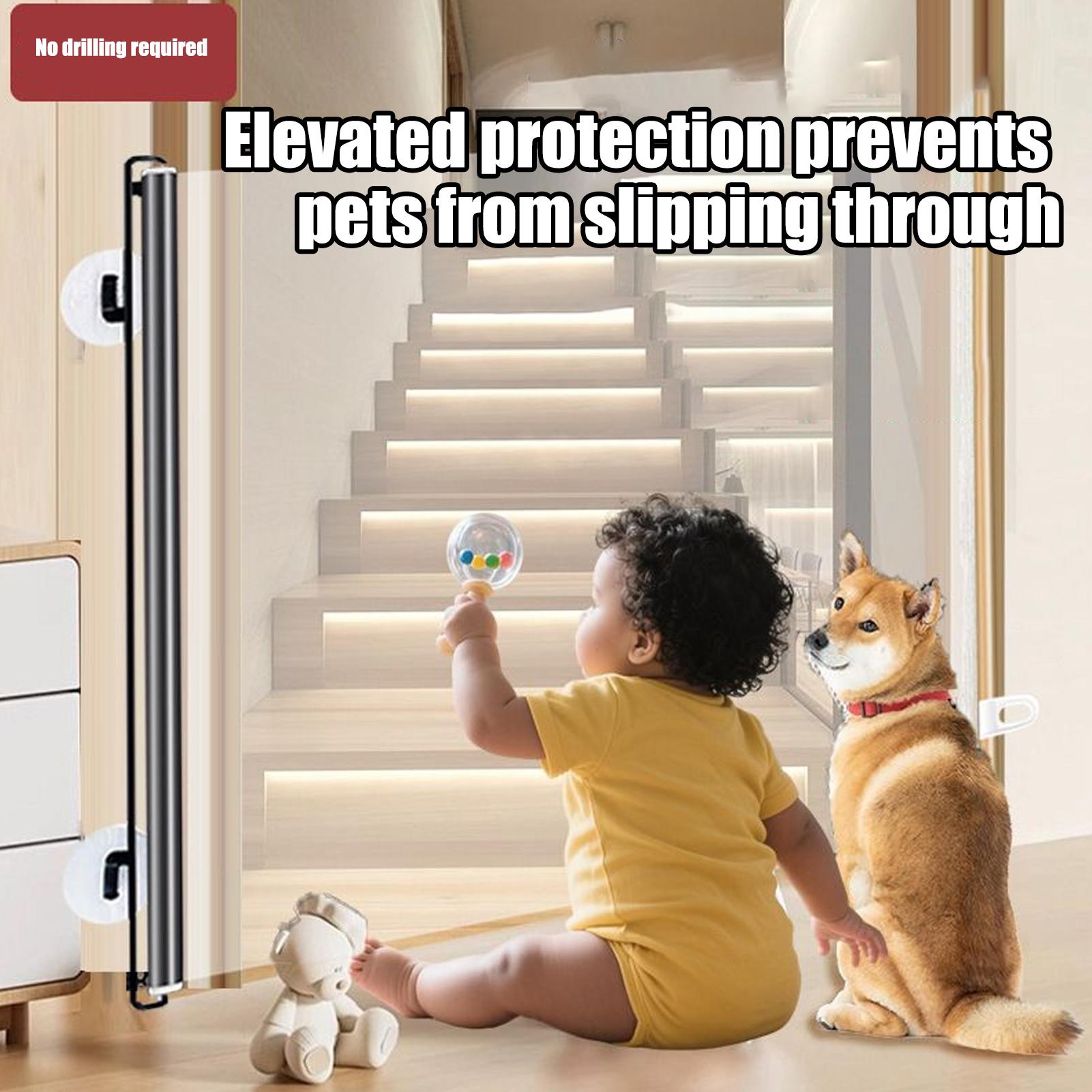 Pet Gate Retractable Portable  - Partition Screen Divider ulasan dan harga