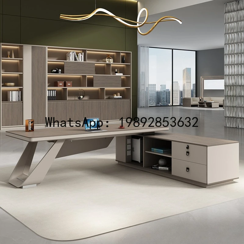 H5.18 executive desk, office d - Office Furniture And Desks ulasan dan harga