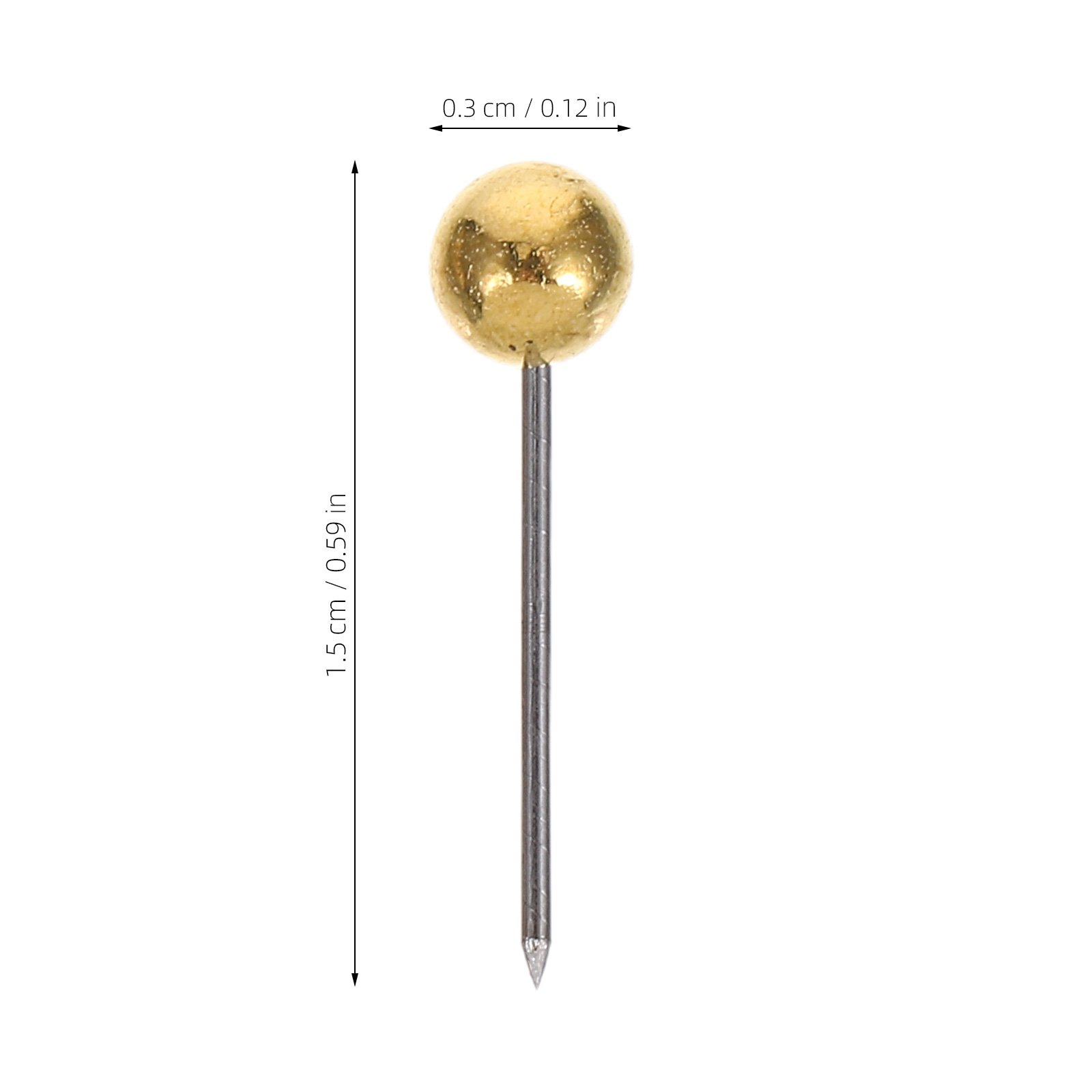 200 pcs Push Pins Round Thumbt - Office Furniture Online ulasan dan harga