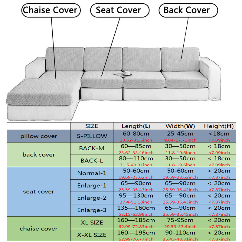 thick plush Sofa Cover Elastic - Office Furniture Removal ulasan dan harga