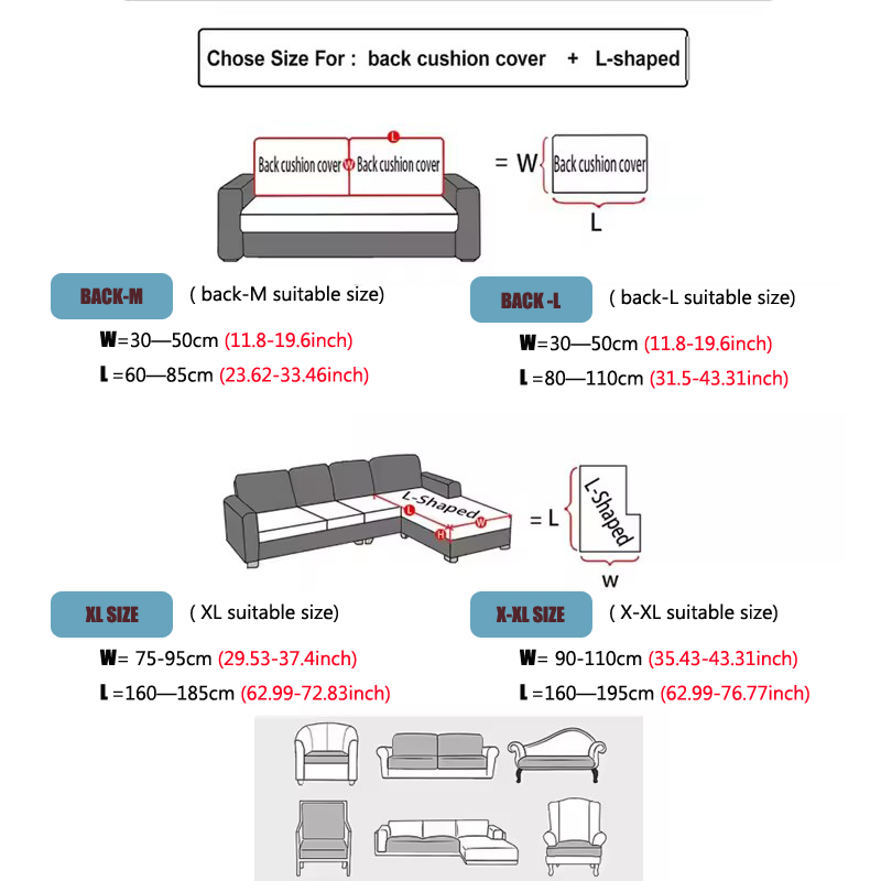 thick plush Sofa Cover Elastic - Office Furniture Removal ulasan dan harga
