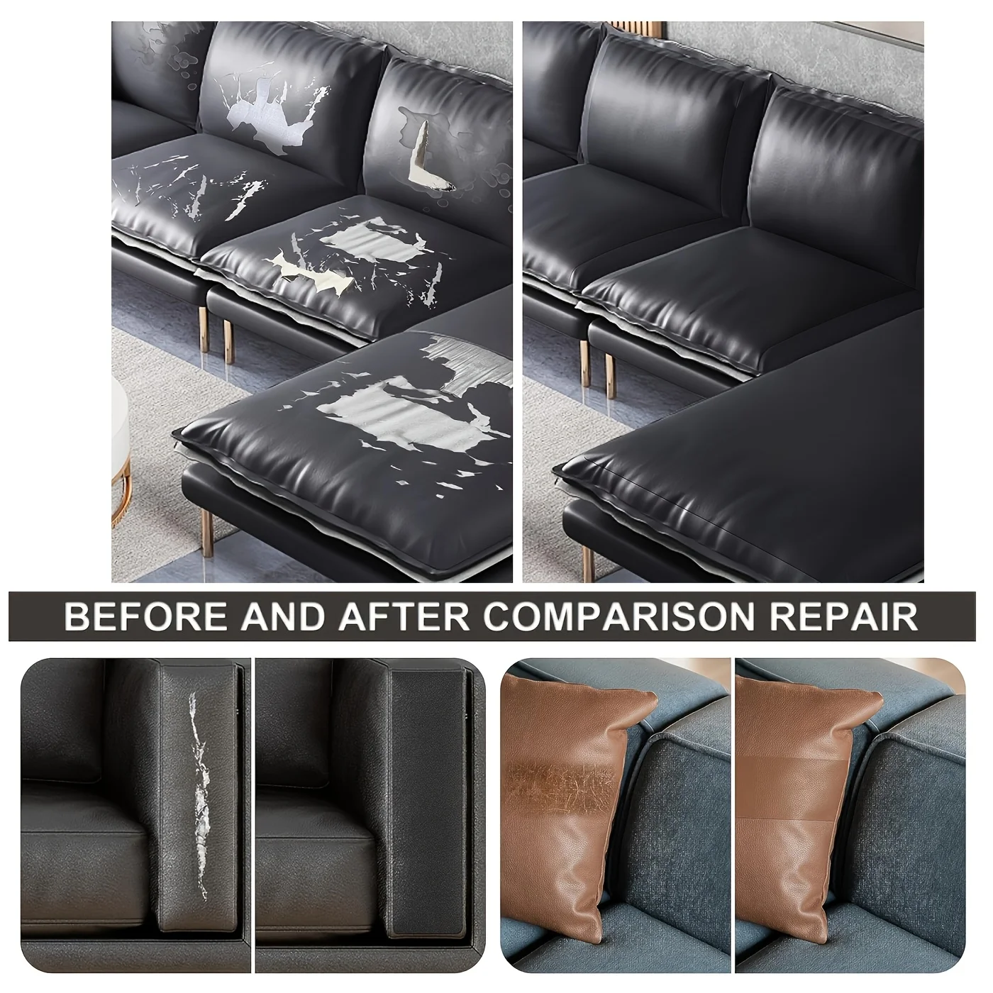 Leather Repair Tape, Multi-Col - Office Furniture Repair ulasan dan harga