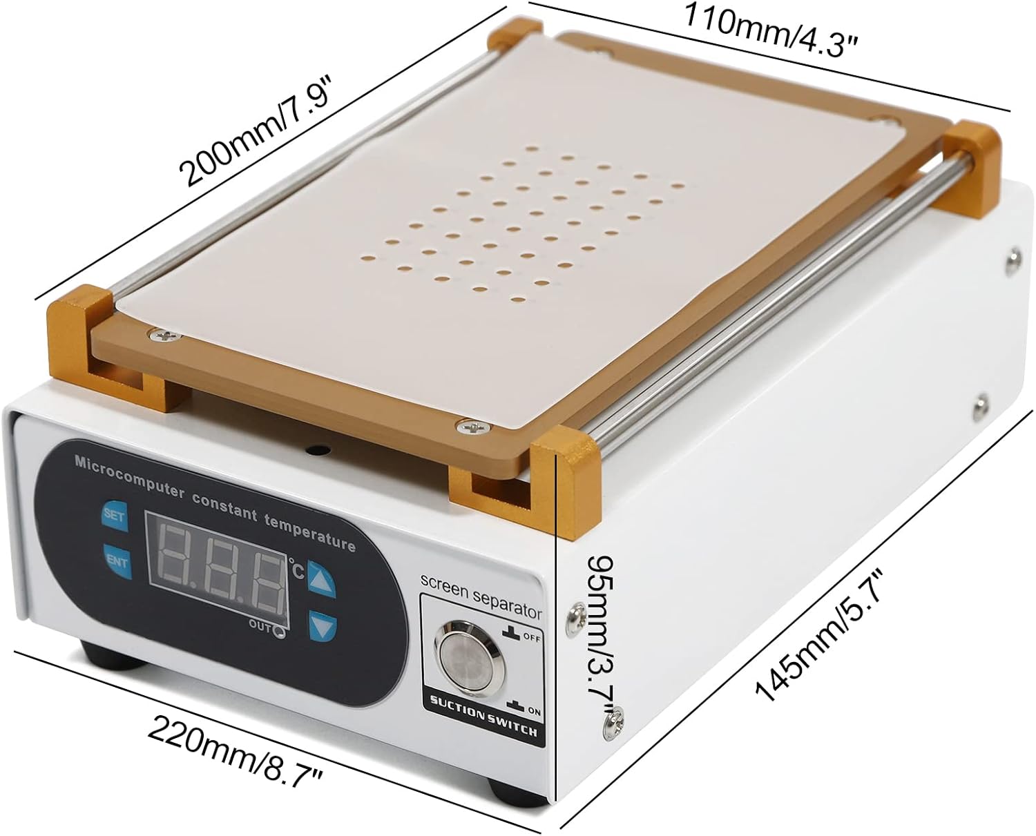 7 Inch LCD Screen Separator Ma - Partition Screen Divider ulasan dan harga