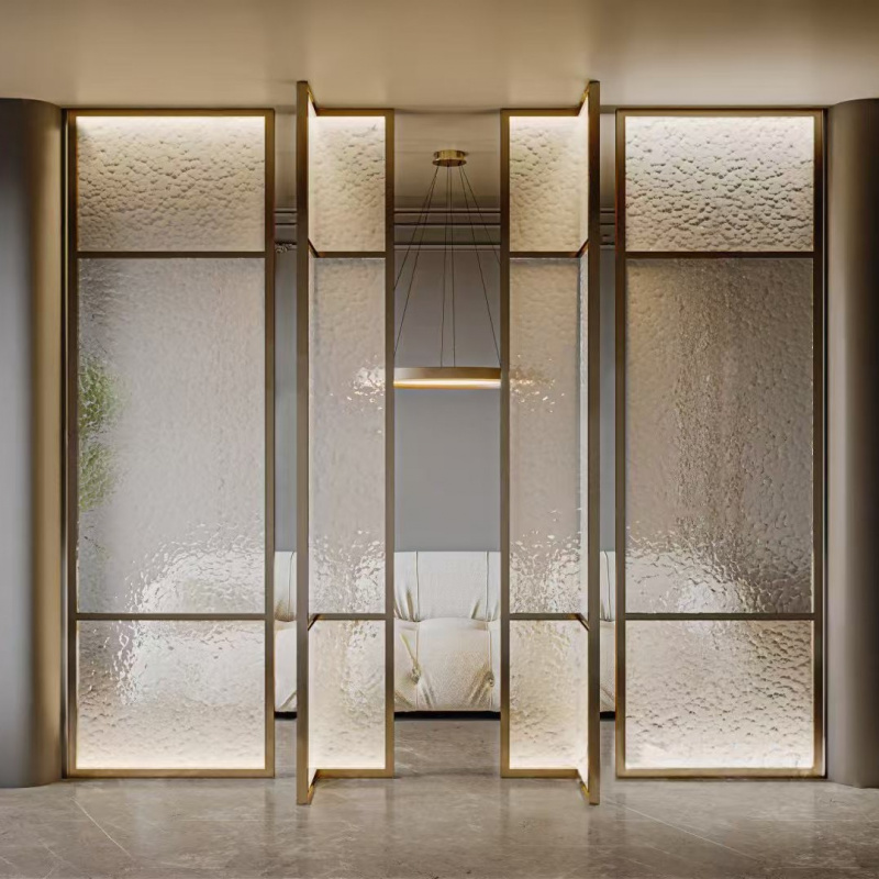 custom.Modern Stainless Steel  - Partition Screen Divider ulasan dan harga