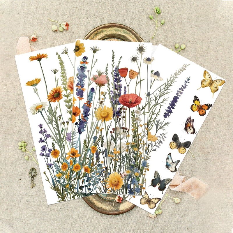 3Pcs Wildflowers Furniture Tra - Office Furniture Warehouse ulasan dan harga