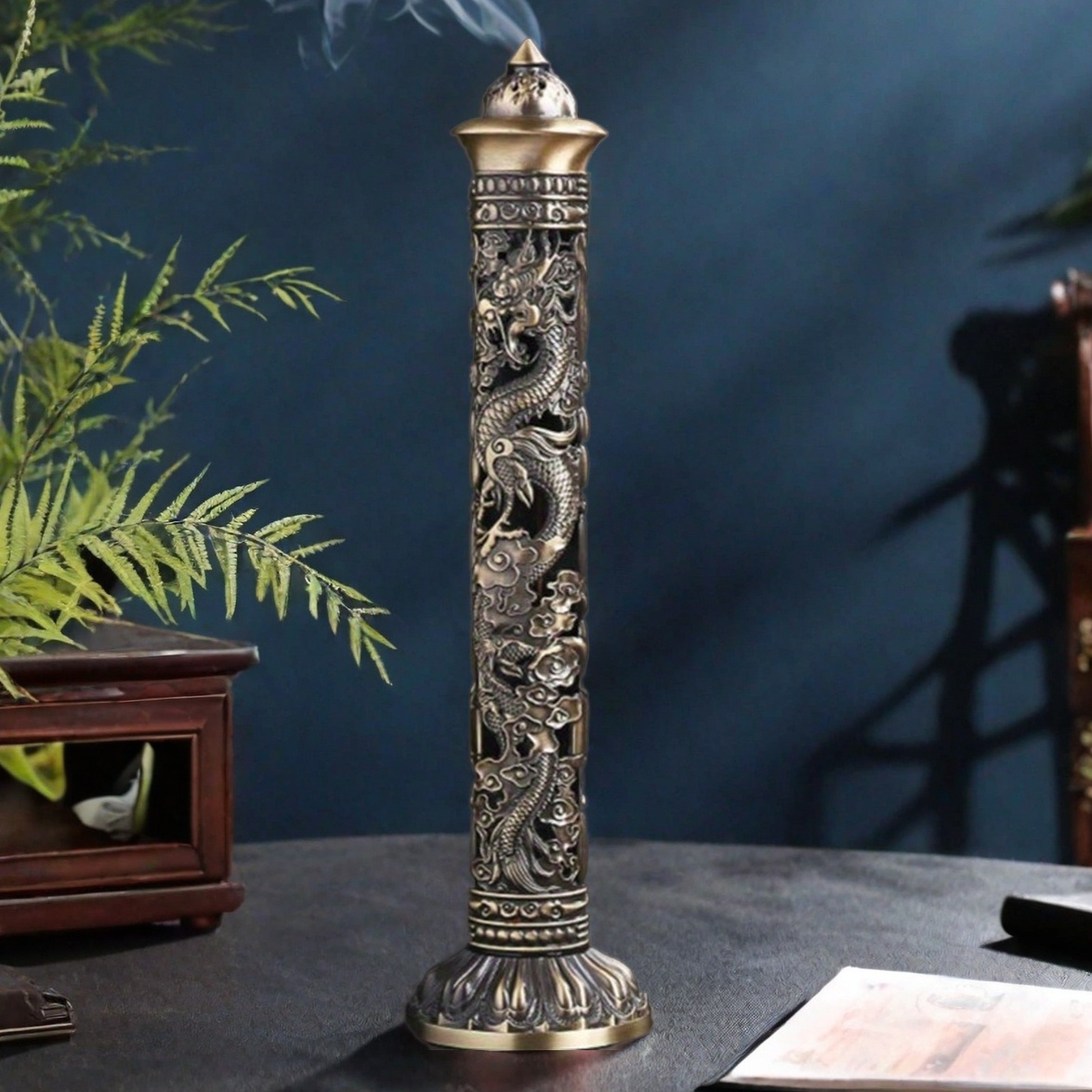 Vintage Vertical Incense Holde - Office Furniture Removal ulasan dan harga