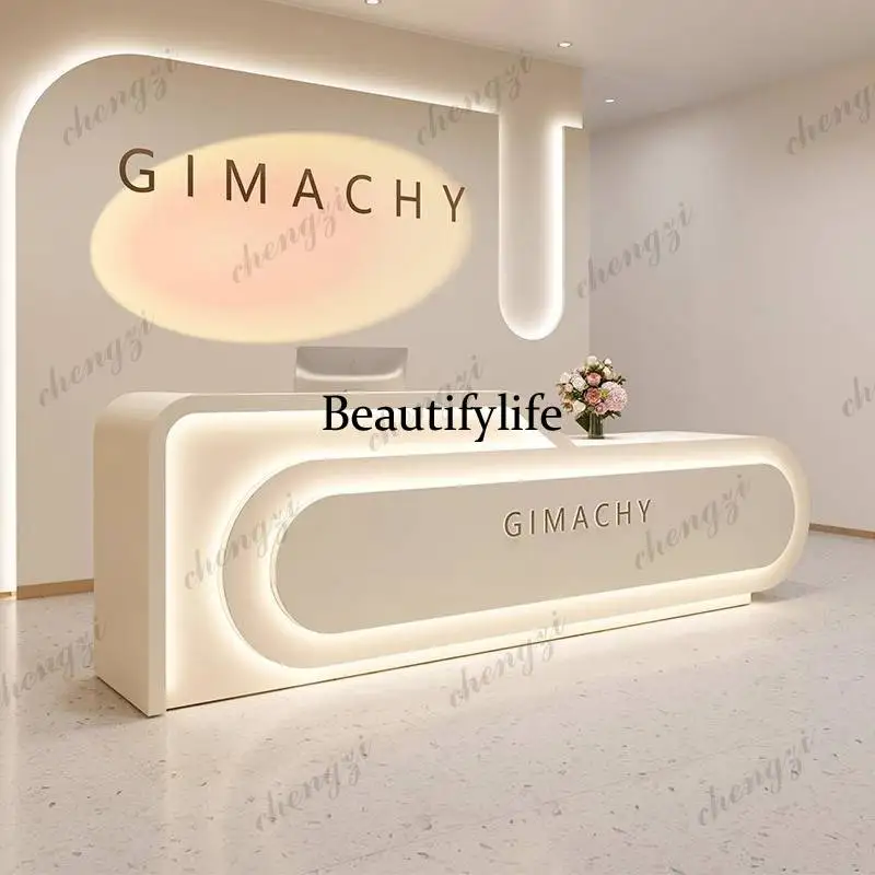 01A Large Display Clinic Recep - Office Furniture Logo ulasan dan harga