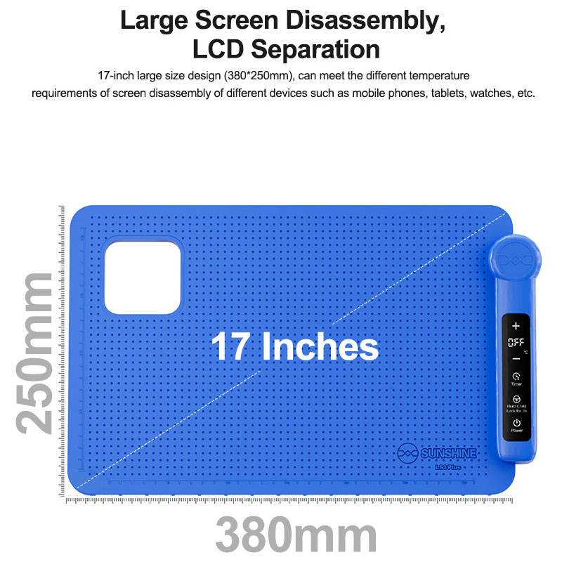 SUNSHINE LS3 PLUS 17 Inches LC - Partition Screen Divider ulasan dan harga