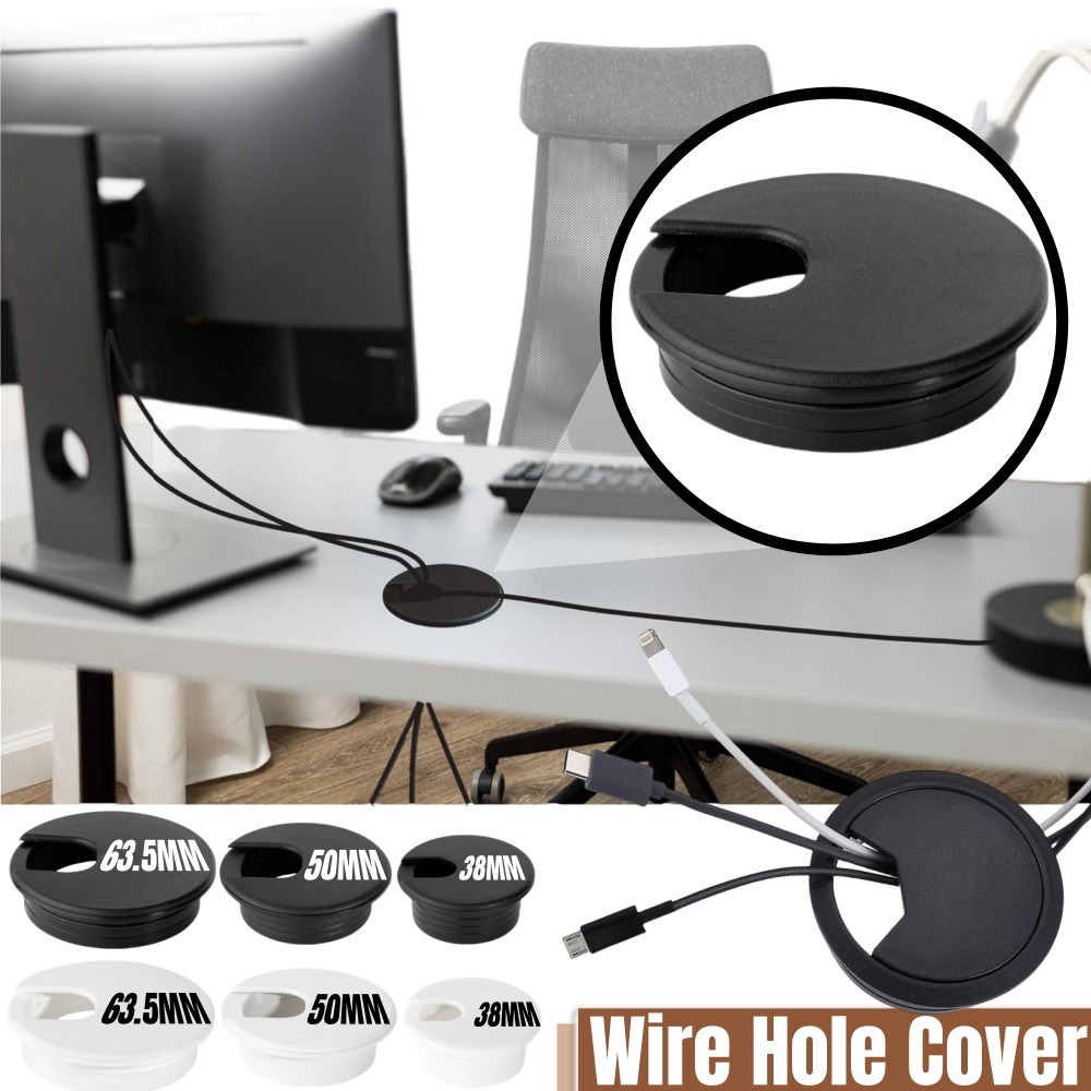 Plastic Wire Hole Cover 1.5/2/ - Office Furniture Warehouse ulasan dan harga