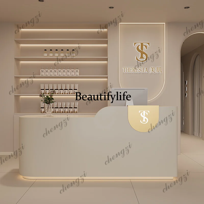 01A Large Counter Logo Recepti - Office Furniture Logo ulasan dan harga