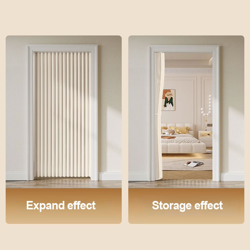 Folding Accordion Door Curtain - Partition Screen Divider ulasan dan harga