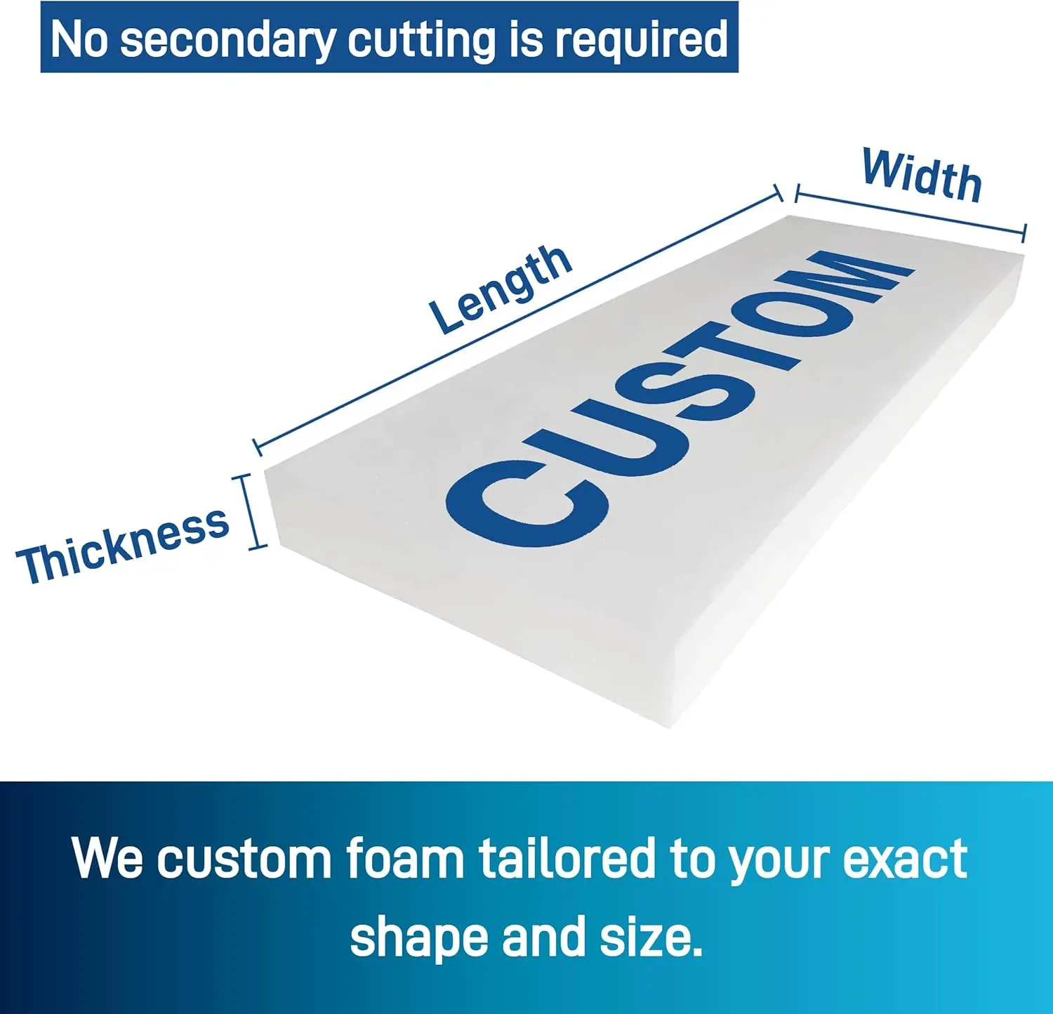 Custom Shaped Foam 45D Foam Fi - Office Furniture Removal ulasan dan harga