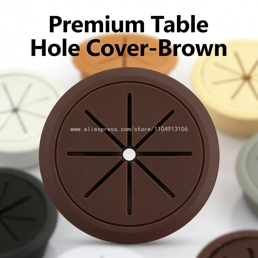 1Pcs Desk Cable Grommet 50/53/ - Office Furniture And Desks ulasan dan harga