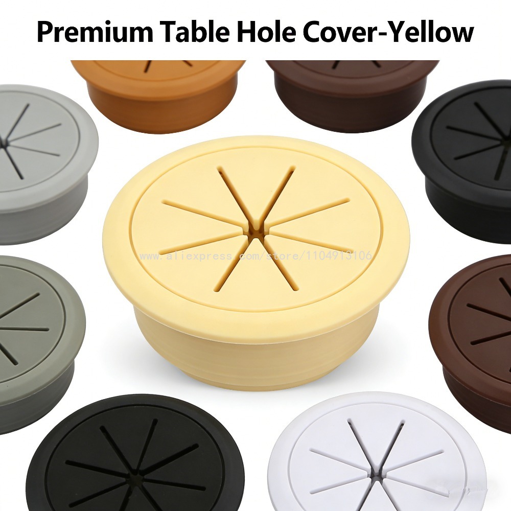 1Pcs Desk Cable Grommet 50/53/ - Office Furniture And Desks ulasan dan harga