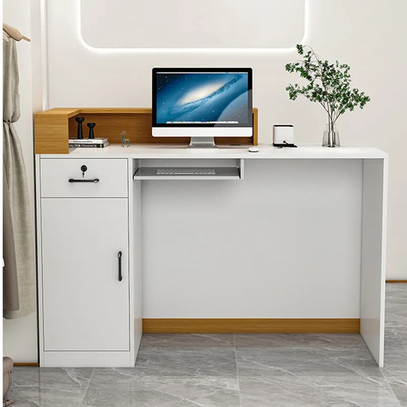 custom.Wooden Hotel Reception  - Office Furniture Layout ulasan dan harga