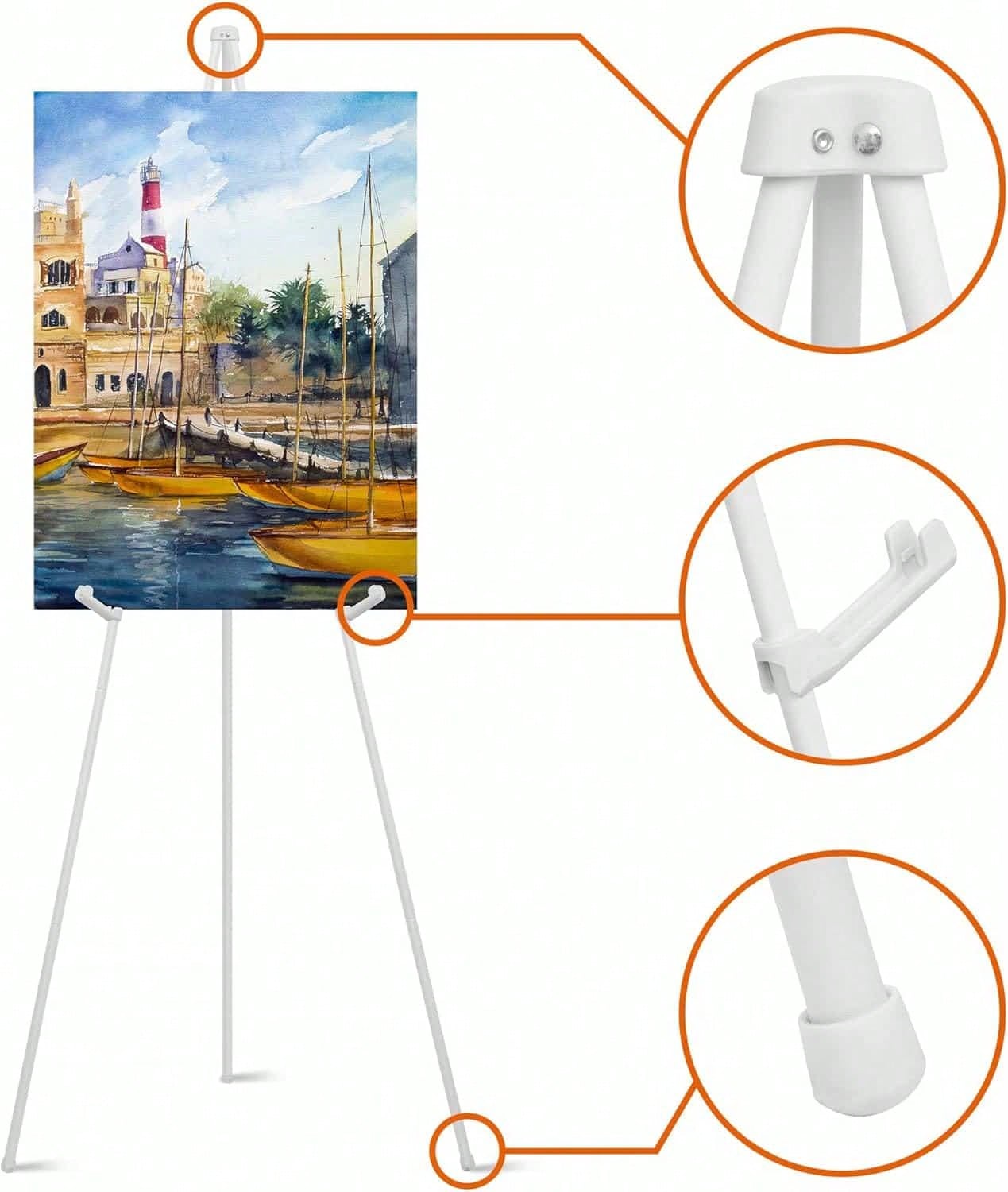 Presentation Easel Stand,66.14 - Whiteboard Easel Tripod ulasan dan harga