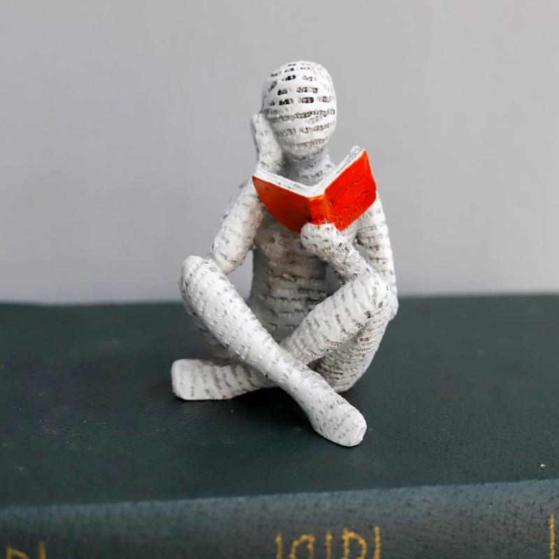 1Pc, Reading Paper Pulp Woman  - Office Furniture Brand ulasan dan harga
