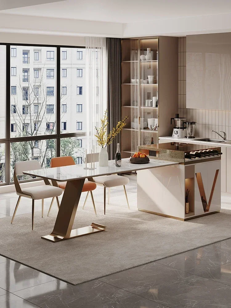Telescopic island table integr - Office Furniture Online ulasan dan harga