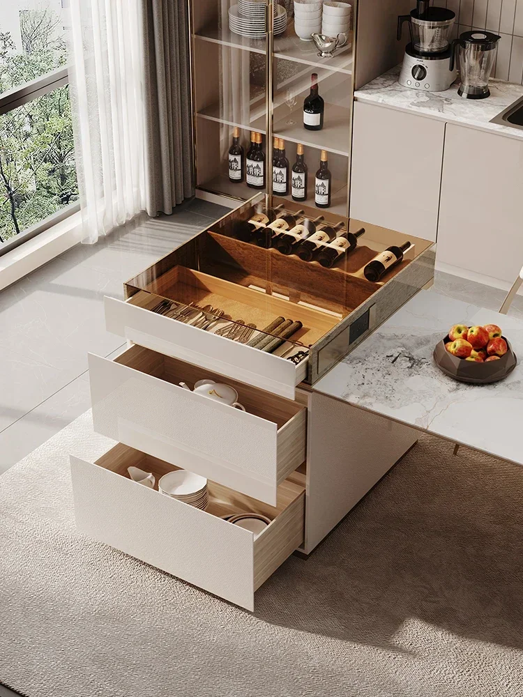 Telescopic island table integr - Office Furniture Online ulasan dan harga