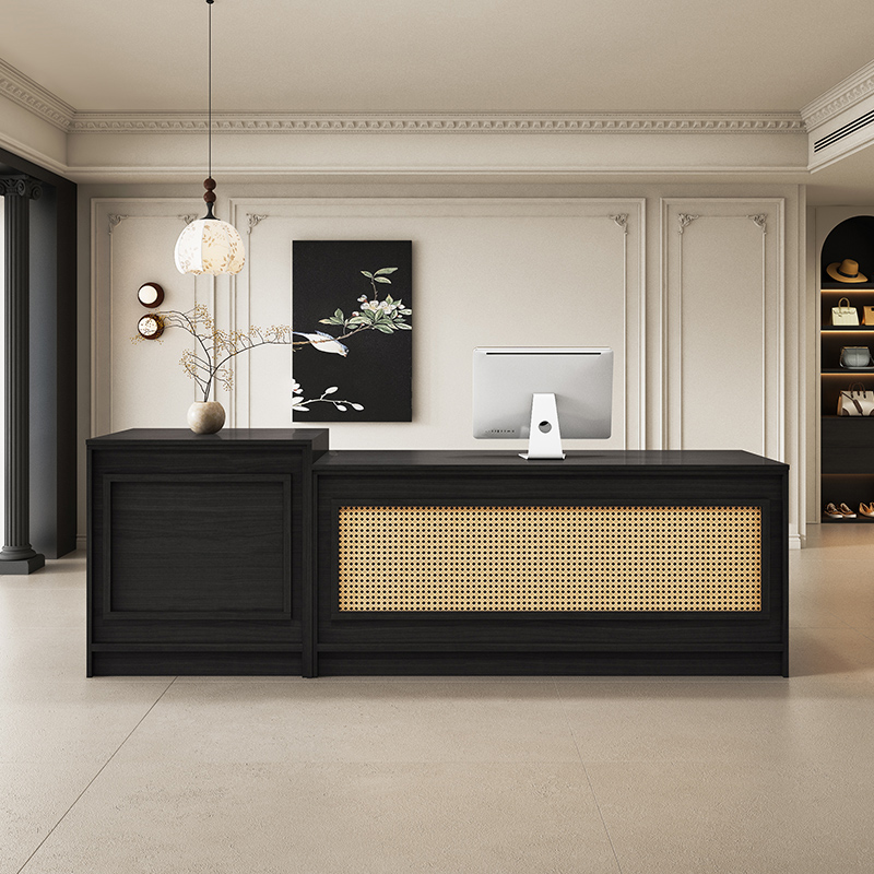 #Counter Logo Reception Desks  - Office Furniture Logo ulasan dan harga